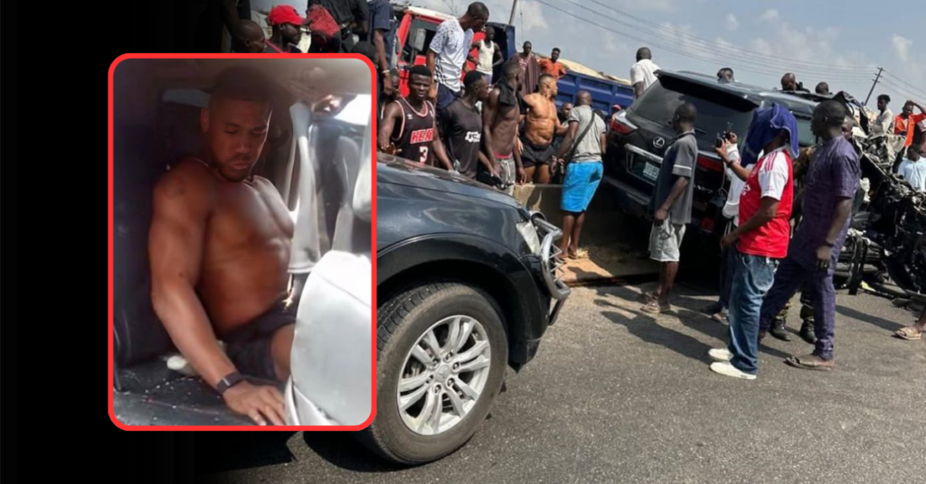Former UFC Title Challenger Slams Disturbing Filming Culture After Anthony Joshua Car Crash In Nigeria