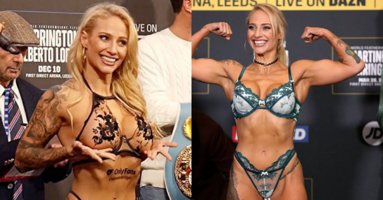 "I've Got Massive Tits, I'm Gonna Show It Off" Boxer Ebanie Bridges on Her Lingerie Weigh-Ins