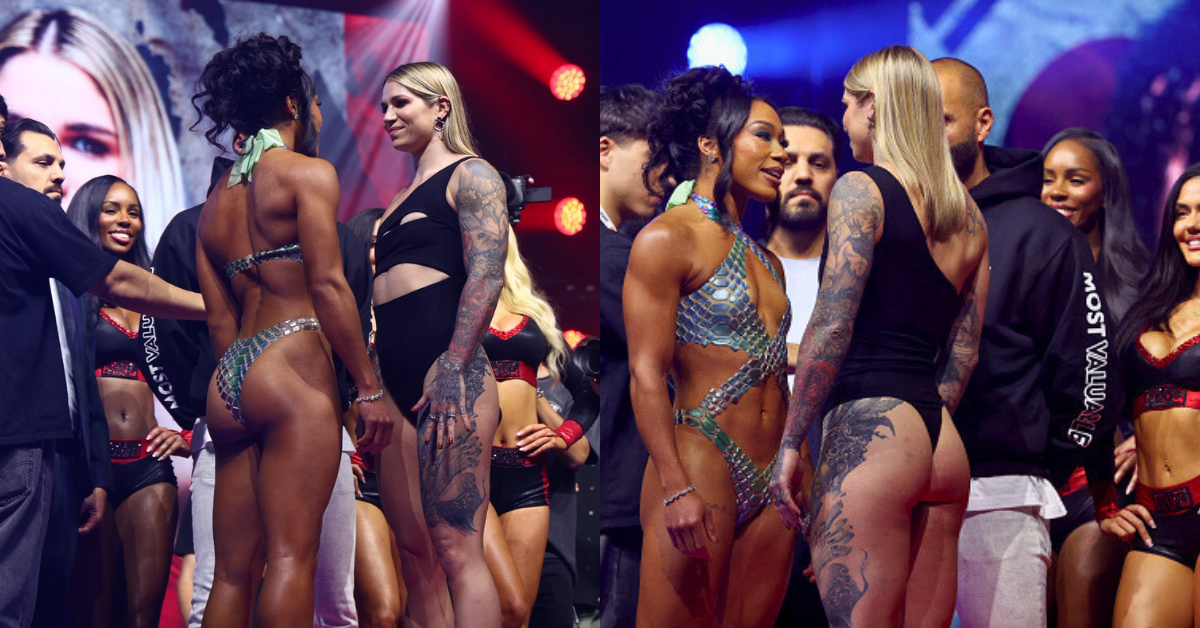 Look: Alycia Baumgardner and Leila Beaudoin Turn Heads With Weigh-In Outfits at Miami Staredown