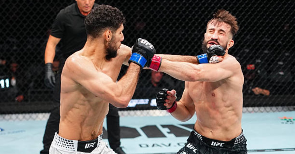 Fares Ziam KOs Nazim Sadykhov with a Pair of Brutal Elbows – UFC 323 Highlights