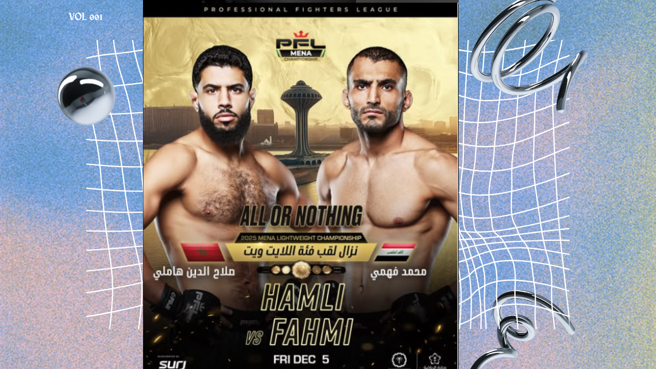 PFL MENA Finalist Salah Eddine Hamli eyes the PFL World Champ Post-Finals