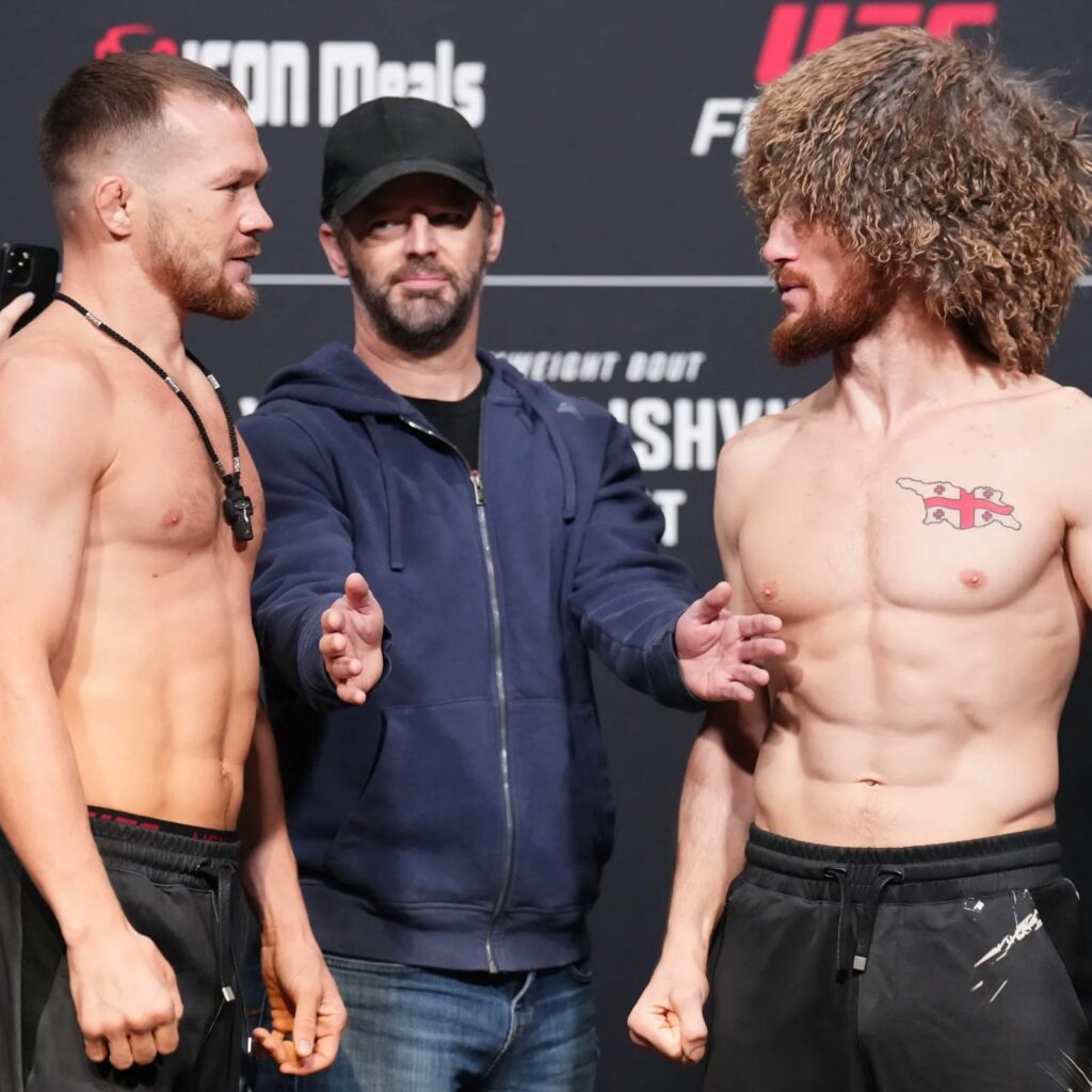 Merab Dvalishvili vs Petr Yan