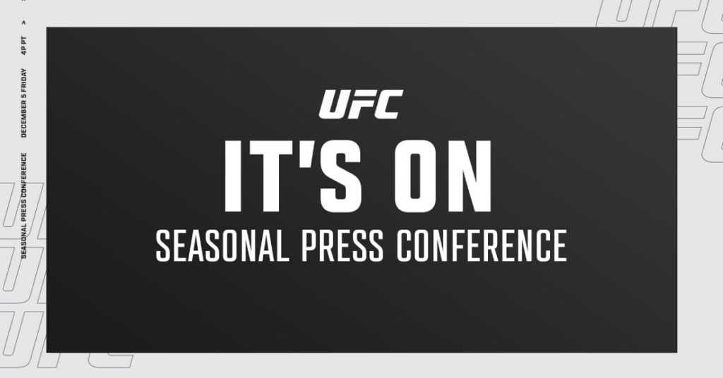 UFC 2026 seasonal press conference