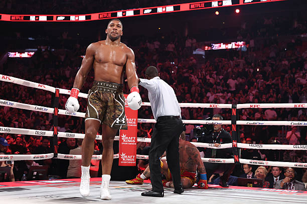 Jake Paul was not there to beat Anthony Joshua, says Matt Brown