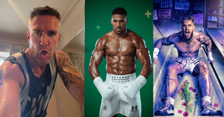 Kevin Pietersen, Jake Paul, Anthony Joshua