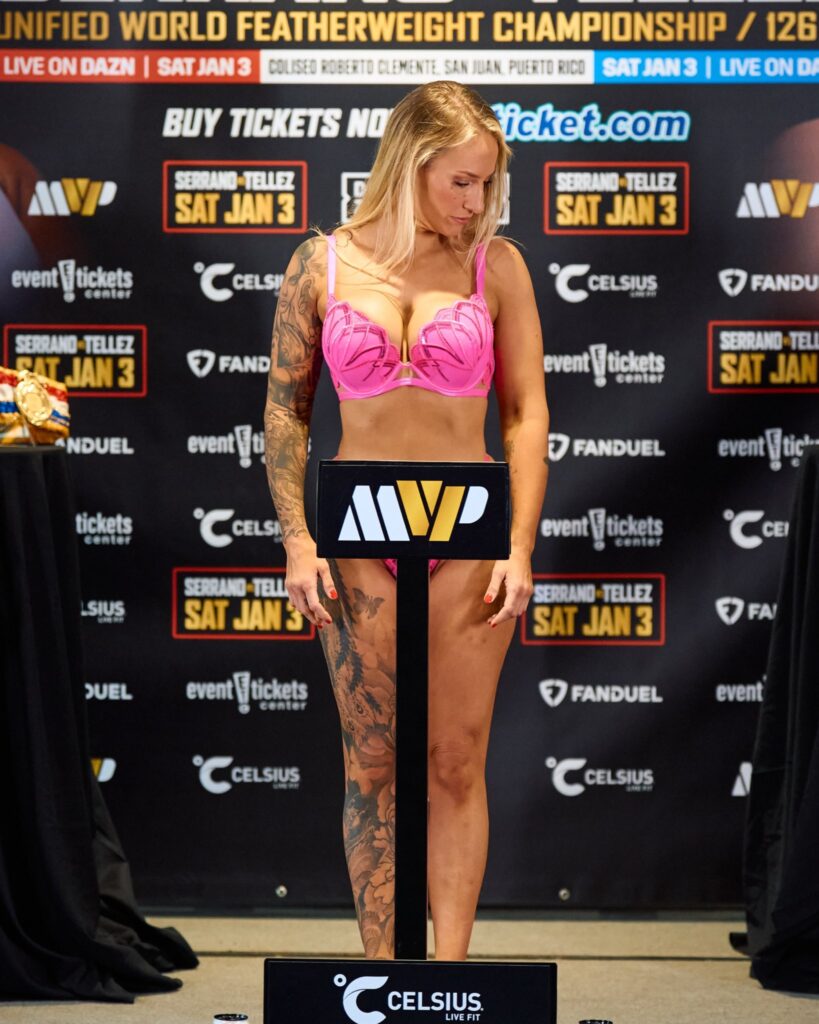 Ebanie Bridges lingerie 