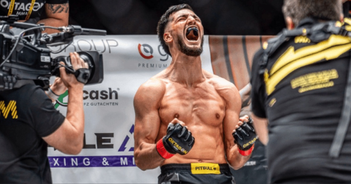 Tamerlan Dulatov Taps Out Stefan Končar with Nasty Arm Bar Submission – Oktagon 82 Highlights