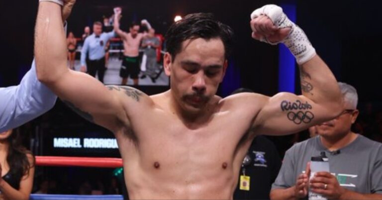 Misael Rodriguez Stops Austin DeAnda in the Fourth Round - Zuffa Boxing 1 Highlights