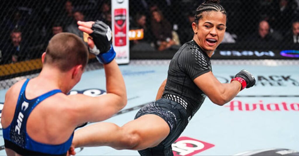 Natália Silva vs. Rose Namajuna - UFC 324 Highlights