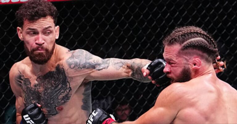 Mauricio Ruffy Sends Rafael Fiziev Packing with a Savage Knockout - UFC 325 Highlights