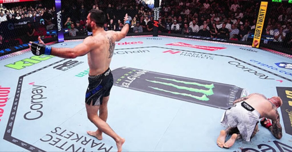 Benoit Saint-Denis Delivers a Dominant Second-Round TKO Over Hooker - UFC 325 Highlights