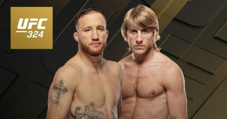 UFC 324: Gaethje vs Pimblett