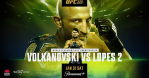 UFC 325 Entrance Music: What Songs Alexander Volkanovski, Diego Lopes