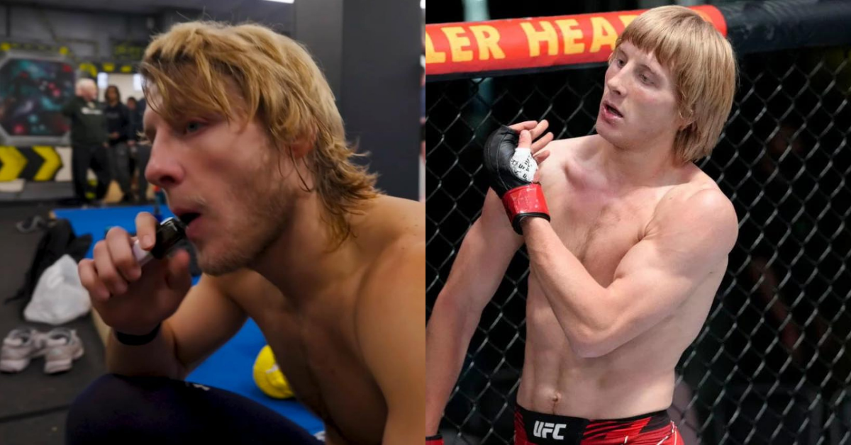 “His Gas Tank Is Gonna Be F**ked” – UFC Fans Panic After Paddy Pimblett Vaping Video