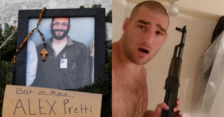 UFC's Sean Strickland Clashes With NRA Over Fatal ICE Shooting of Alex Pretti