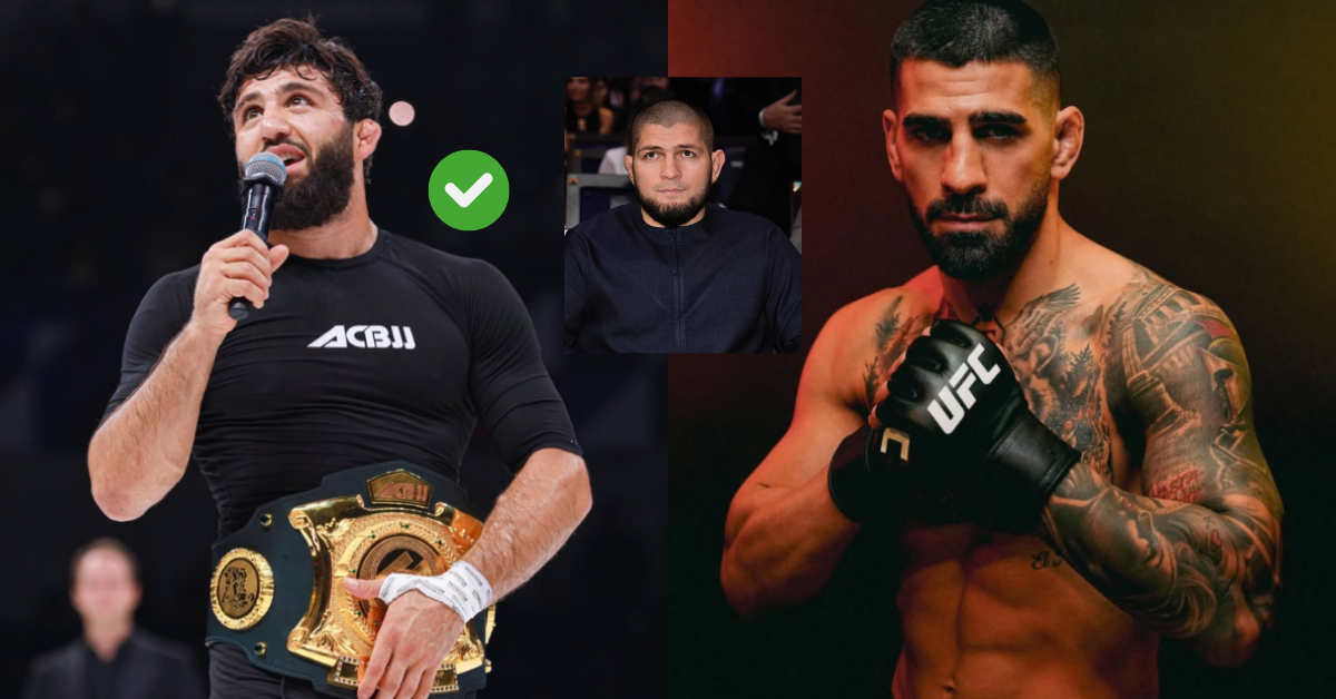 Arman Tsarukyan Reacts as Khabib Nurmagomedov Backs Him 80–20 to Beat Ilia Topuria in Potential Bout