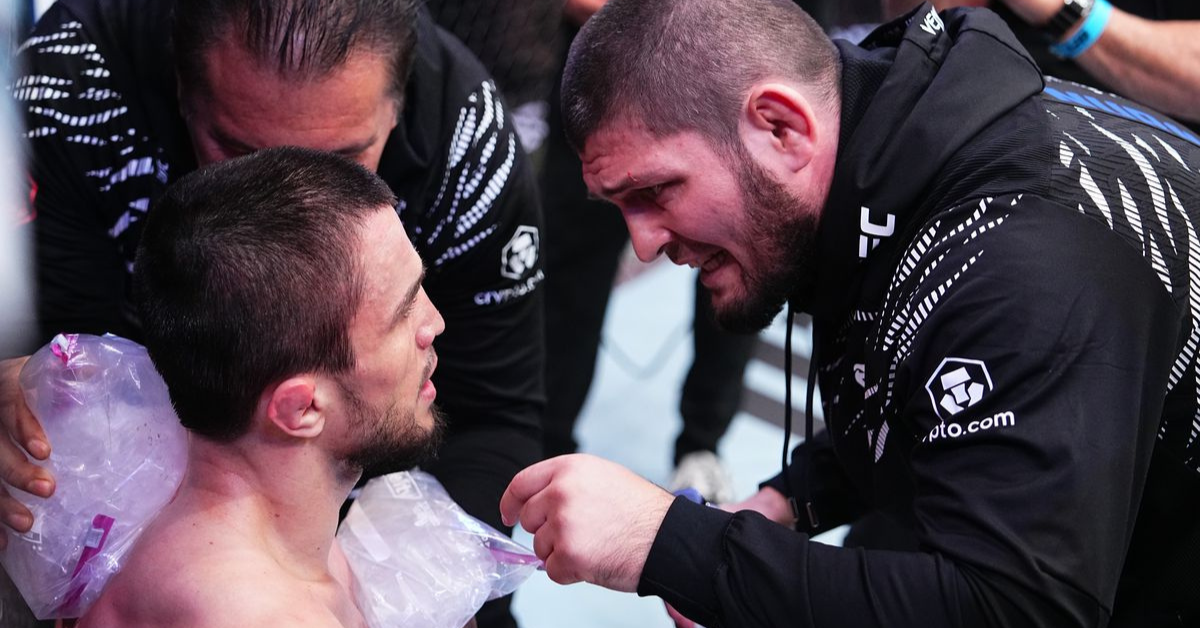“We Are Ready to Fight,” Khabib Nurmagomedov Says After Umar’s Win, but Umar Isn’t Pushing for the Belt