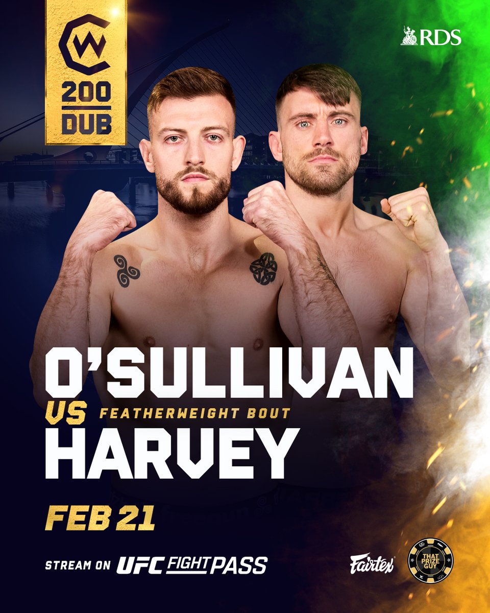 Alexander O’Sullivan Wins Irish Derby at Cage Warriors 200