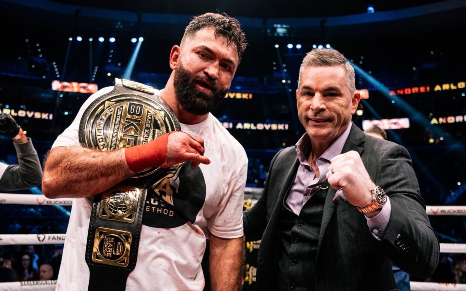 Andrei Arlovski Given Props by Fellow BKFC Champ for Knucklemania VI Title Win: “He’s a Beast”