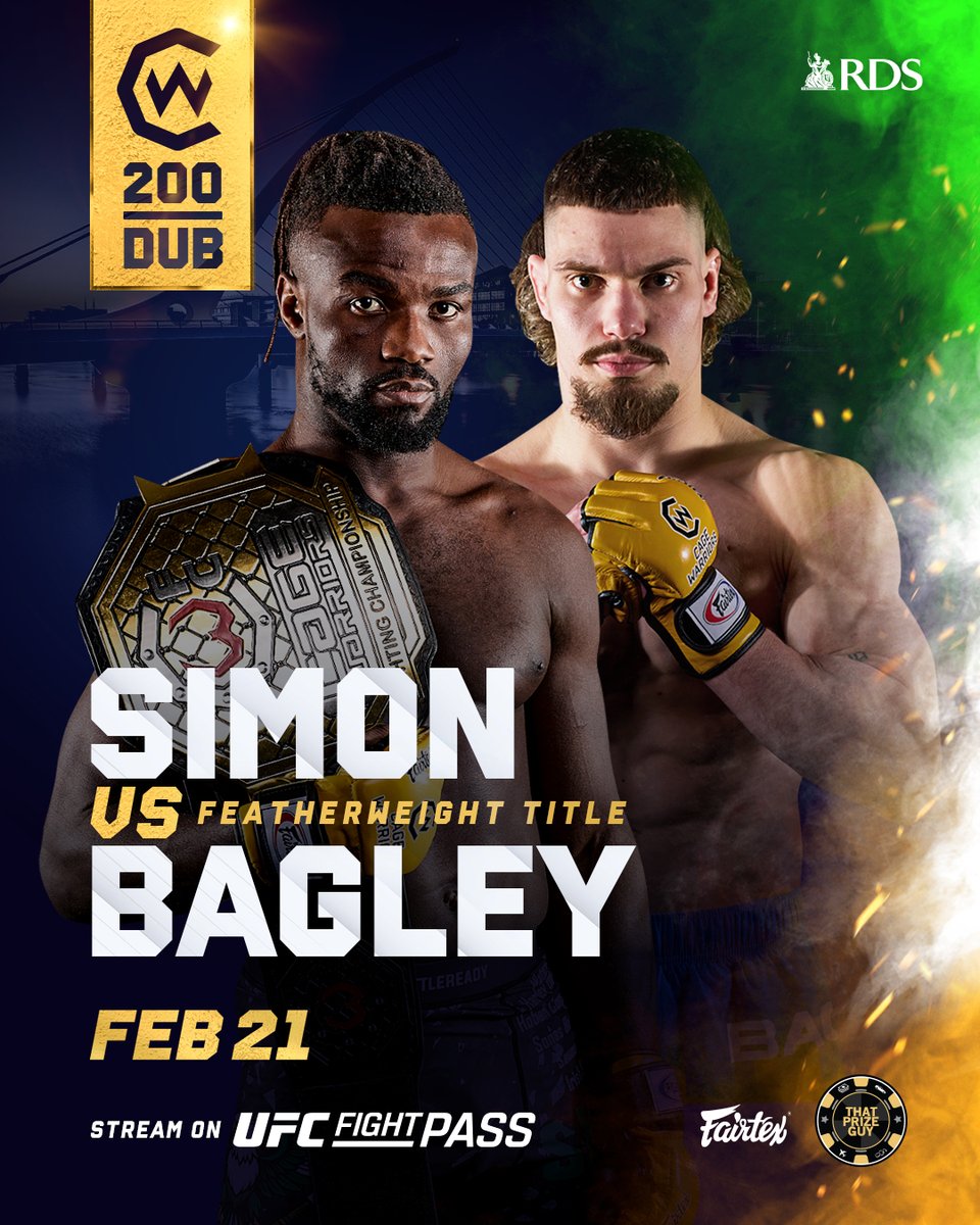 Nik Bagley Smothers Solomon Simon To Win Featherweight Title at Cage Warriors 200
