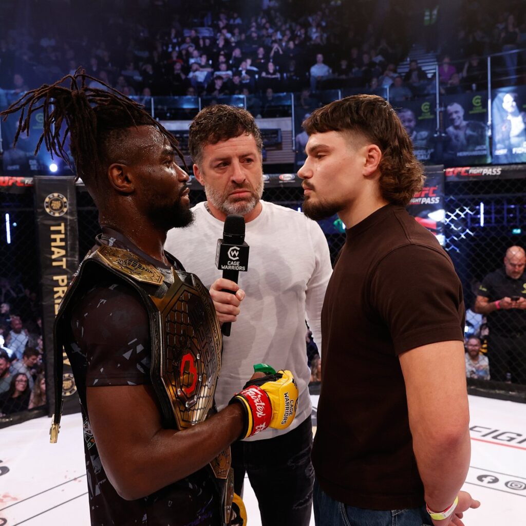Solomon Simon faces off with Nik Bagley
