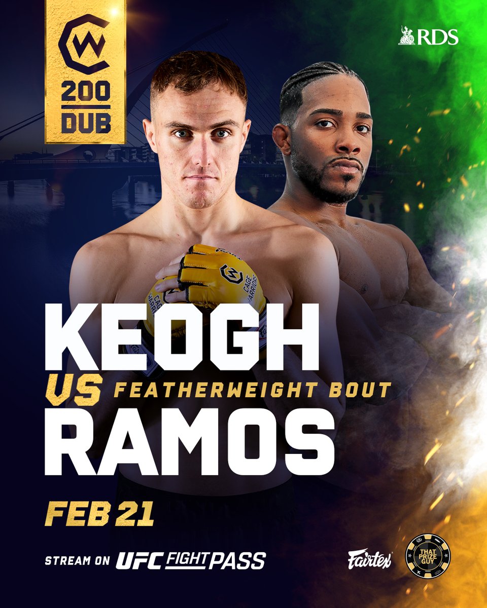 Next Irish Superstar Keith Keogh Shines At Cage Warriors 200
