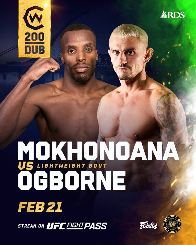 Kenny Mokhonoana vs Grant Ogborne