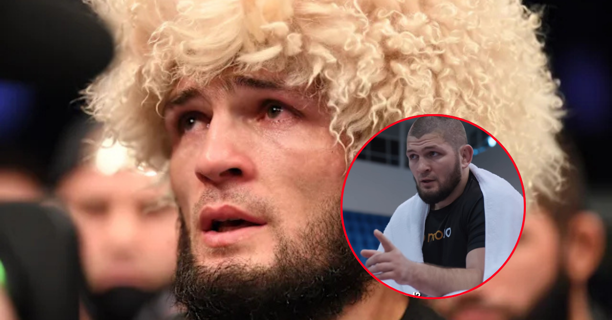 Khabib Nurmagomedov’s Final Words to His Team Before Fight Week