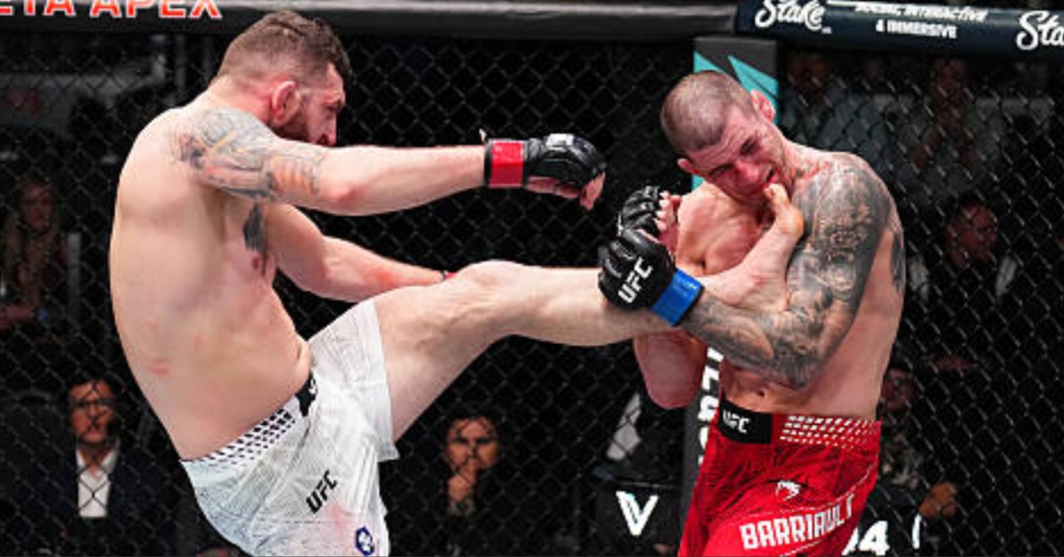 Michał Oleksiejczuk Edges Out Marc-André Barriault in Thrilling Slugfest – UFC Vegas 113 Highlights