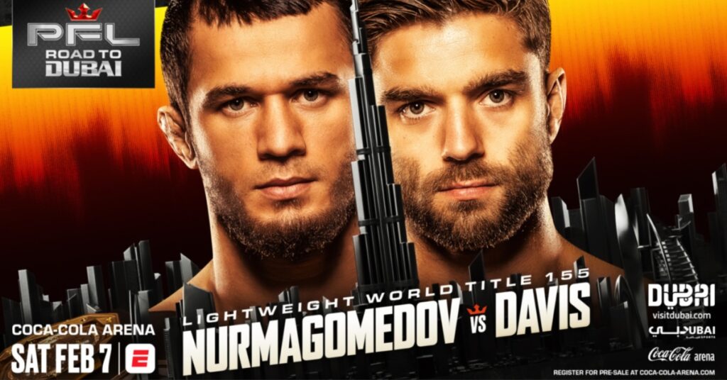 PFL Dubai: Nurmagomedov vs. Davis Prelim Results and Highlights