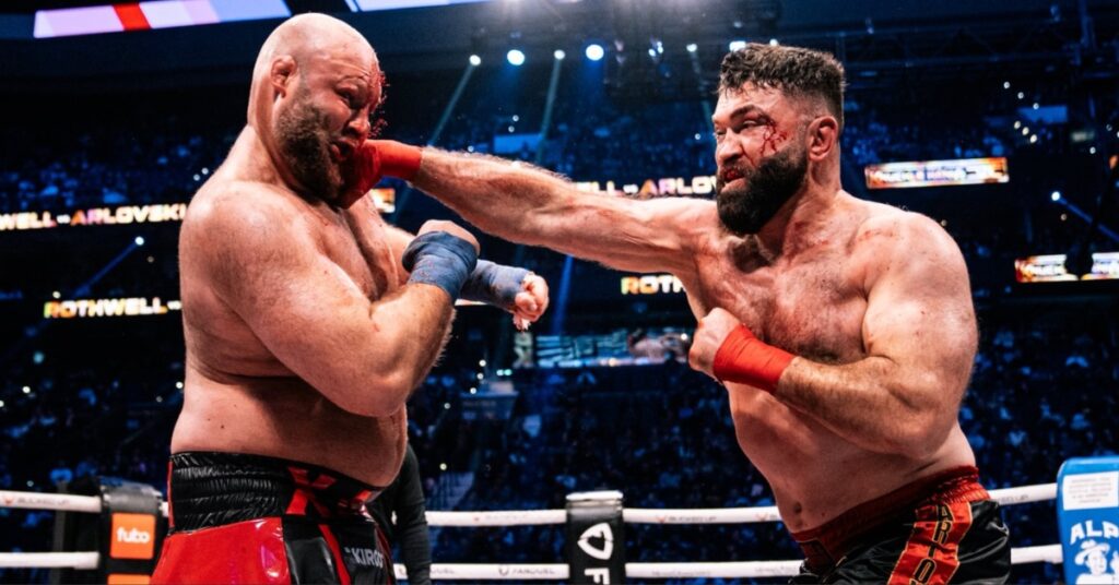 Andrei Arlovski Forces Doctor's Stoppage TKO to Win Heavyweight Title - BKFC KnuckleMania 6 Highlights