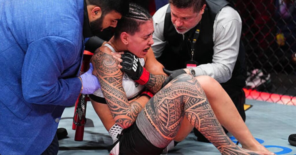 Nora Cornolle Suffers Horrific Injury in Loss Against Joselyne Edwards - UFC Houston Highlights