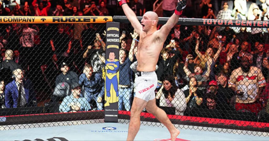 Sean Strickland Halts 'Fluffy' Hernandez with Third-Round TKO - UFC Houston Highlights