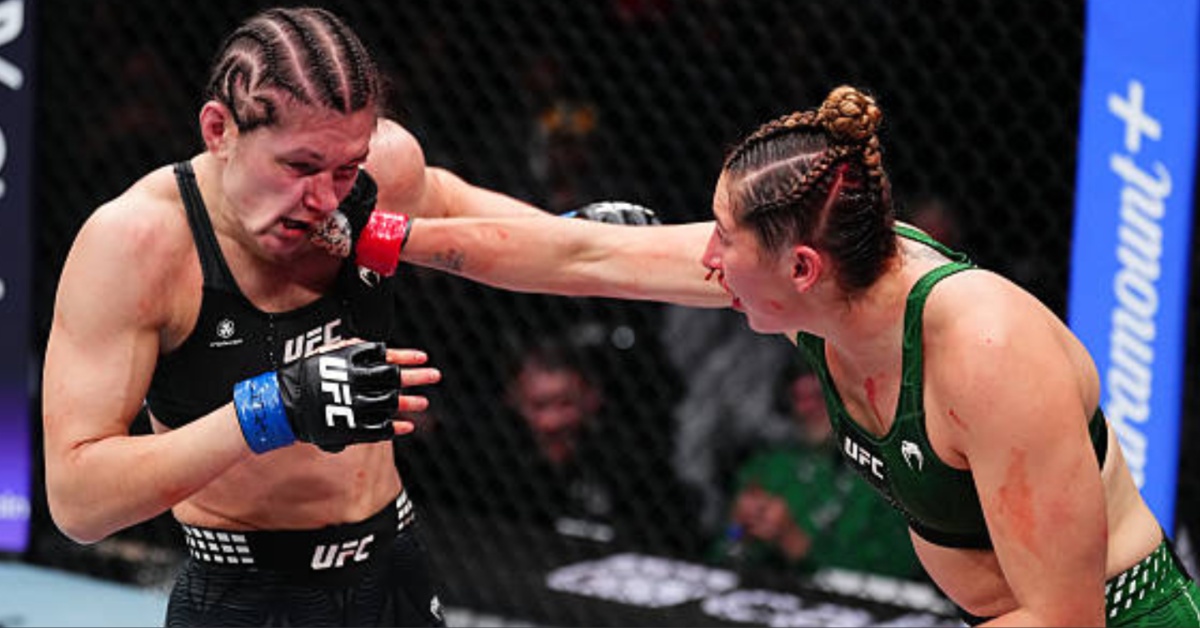 Regina Tarin Triumphs in Brutal, Bloody Fight Against Ernesta Kareckaite  – UFC Mexico Highlights