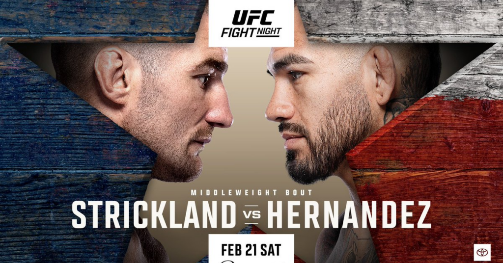UFC Houston: Sean Strickland vs. Anthony Hernandez walkout songs