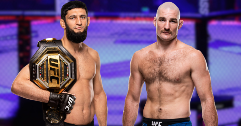Bad blood boils as Khamzat Chimaev defends middleweight title against Sean Strickland at UFC 328
