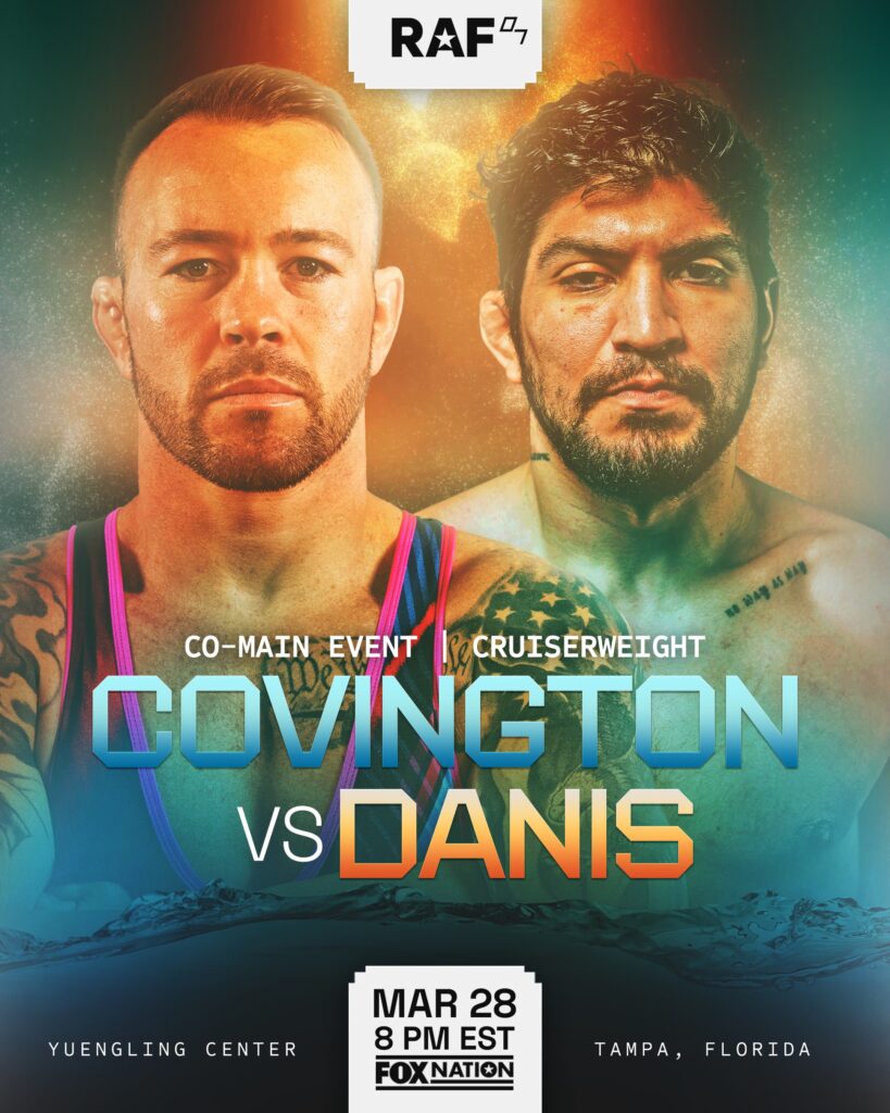 Colby Covington and Dillon Danis face-off