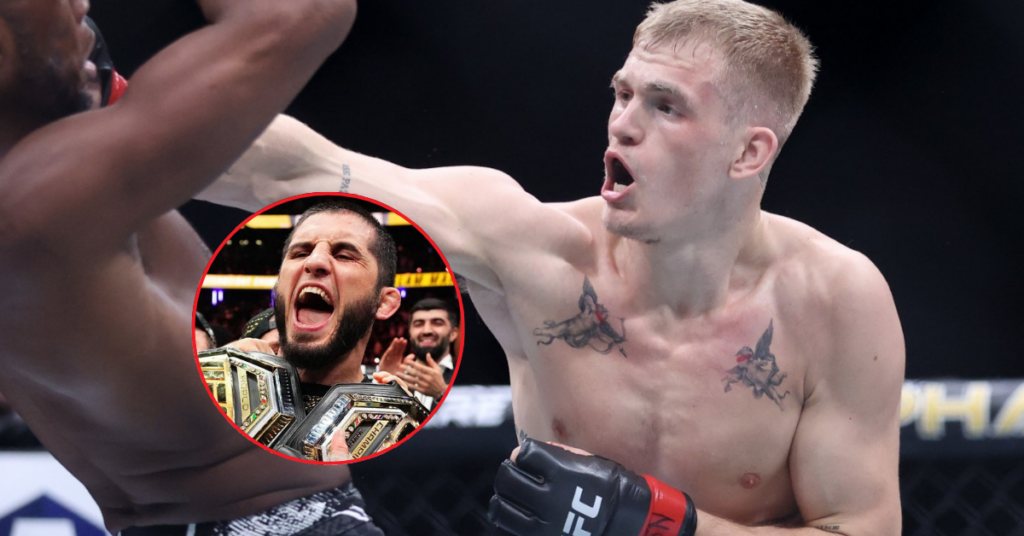 Ian Machado Garry says Islam Makhachev is Hiding Behind a Fake Injury