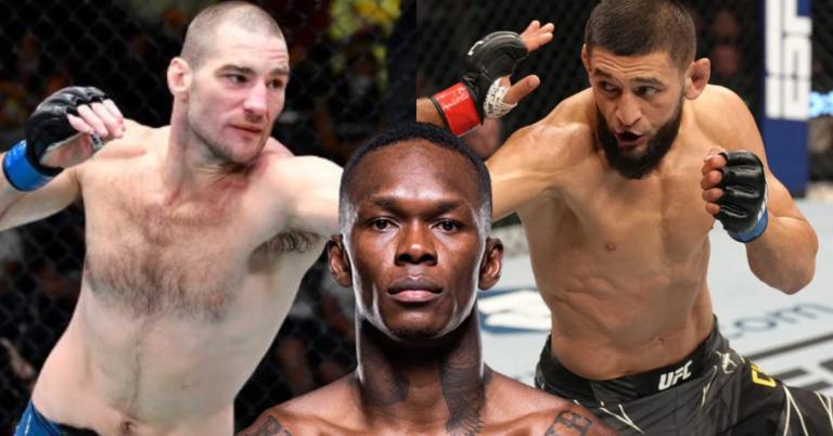 Israel Adesanya Sees Path for Sean Strickland To Upset Khamzat Chimaev