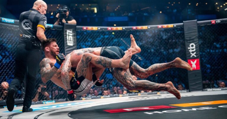 Christian Eckerlin Outworks Matouš Kohout, Snaps Two-Fight Losing Skid - Oktagon 85 Highlights