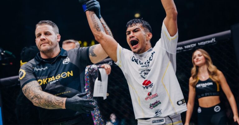 Igor Severino Folds Khurshed Kakhorov with Brutal KO to Claim Bantamweight Gold - Oktagon 85 Highlights