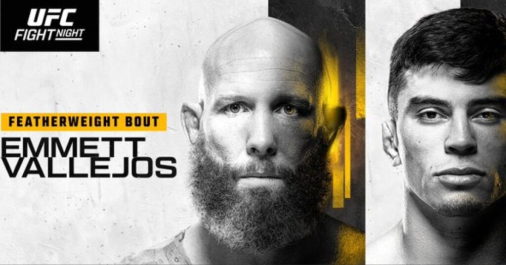 UFC Vegas 114: Emmett vs. Vallejos - Prelim Results and Highlights