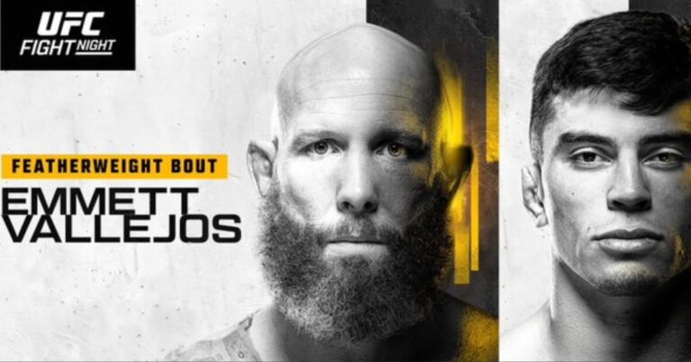 UFC Vegas 114: Emmett vs. Vallejos - Prelim Results and Highlights