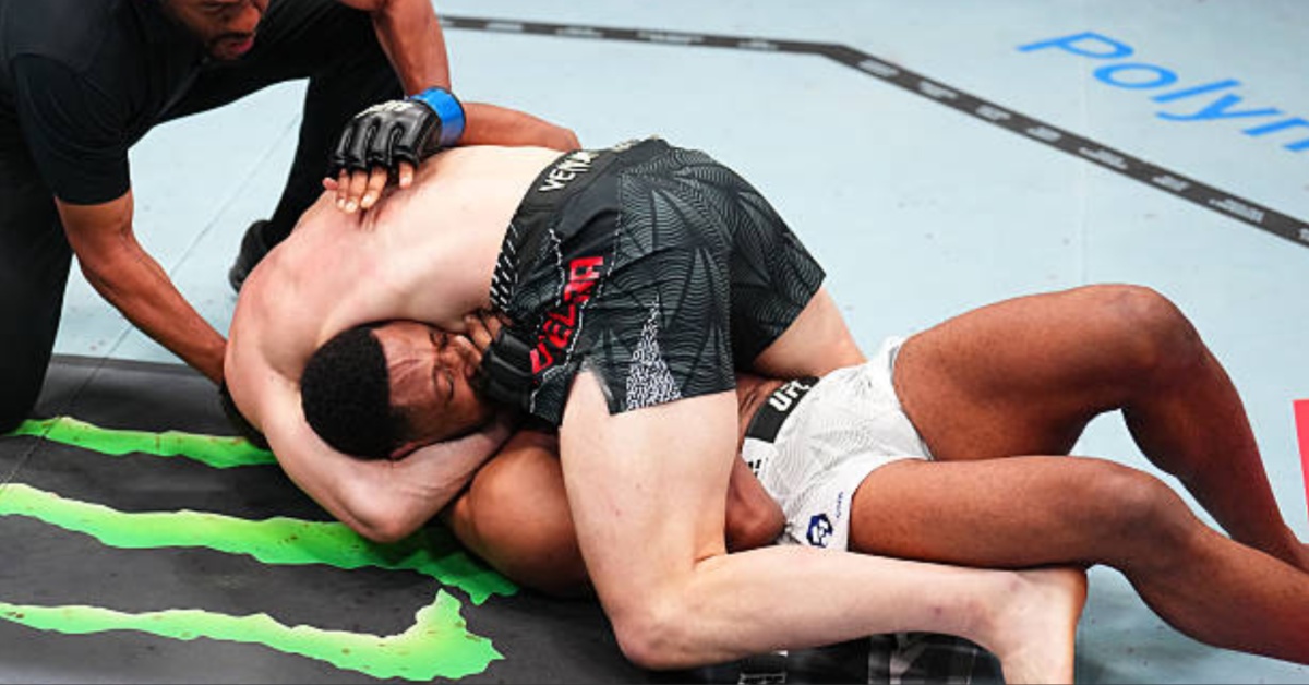 Ion Cutelaba Forces Oumar Sy to Tap with Devastating Guillotine – UFC Vegas 114 Highlights