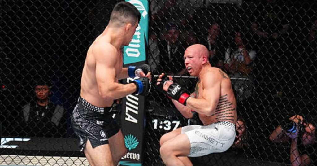 Josh Emmett vs. Kevin Vallejos - UFC Vegas 114 Highlights