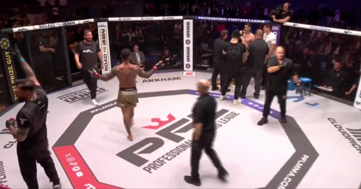 Yassin Najid Suffers Nasty Shoulder Injury Against Franco Tenaglia – PFL Madrid Highlights