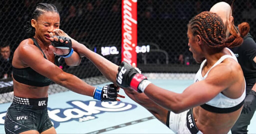 Shanelle Dyer vs. Ravena Oliveira - UFC London Highlights