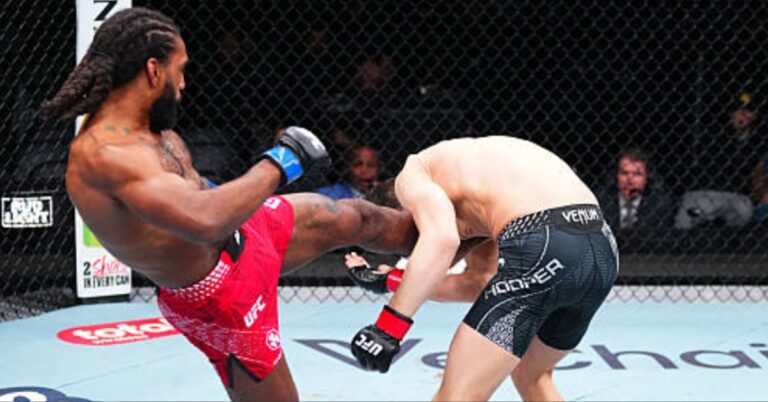 First-Round Chaos! Lance Gibson Jr.'s Elbows and Knees End Chase Hooper's Night - UFC Seattle Highlights