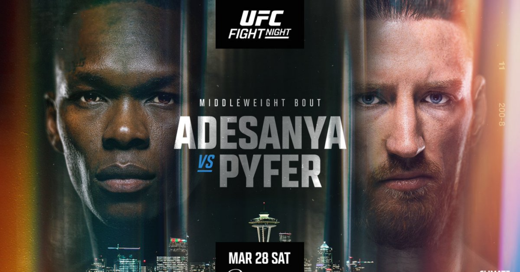 UFC Seattle: Israel Adesanya vs. Joe Pyfer walkout songs