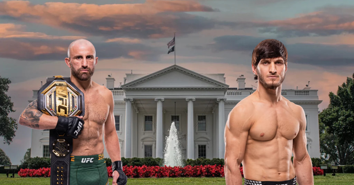 UFC commentator wants promotion to “spice up” White House card with Alexander Volkanovski vs. Movsar Evloev showdown